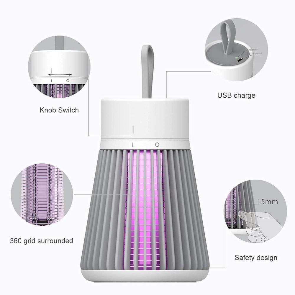 LED Electric Mosquito Killing Lamp USB