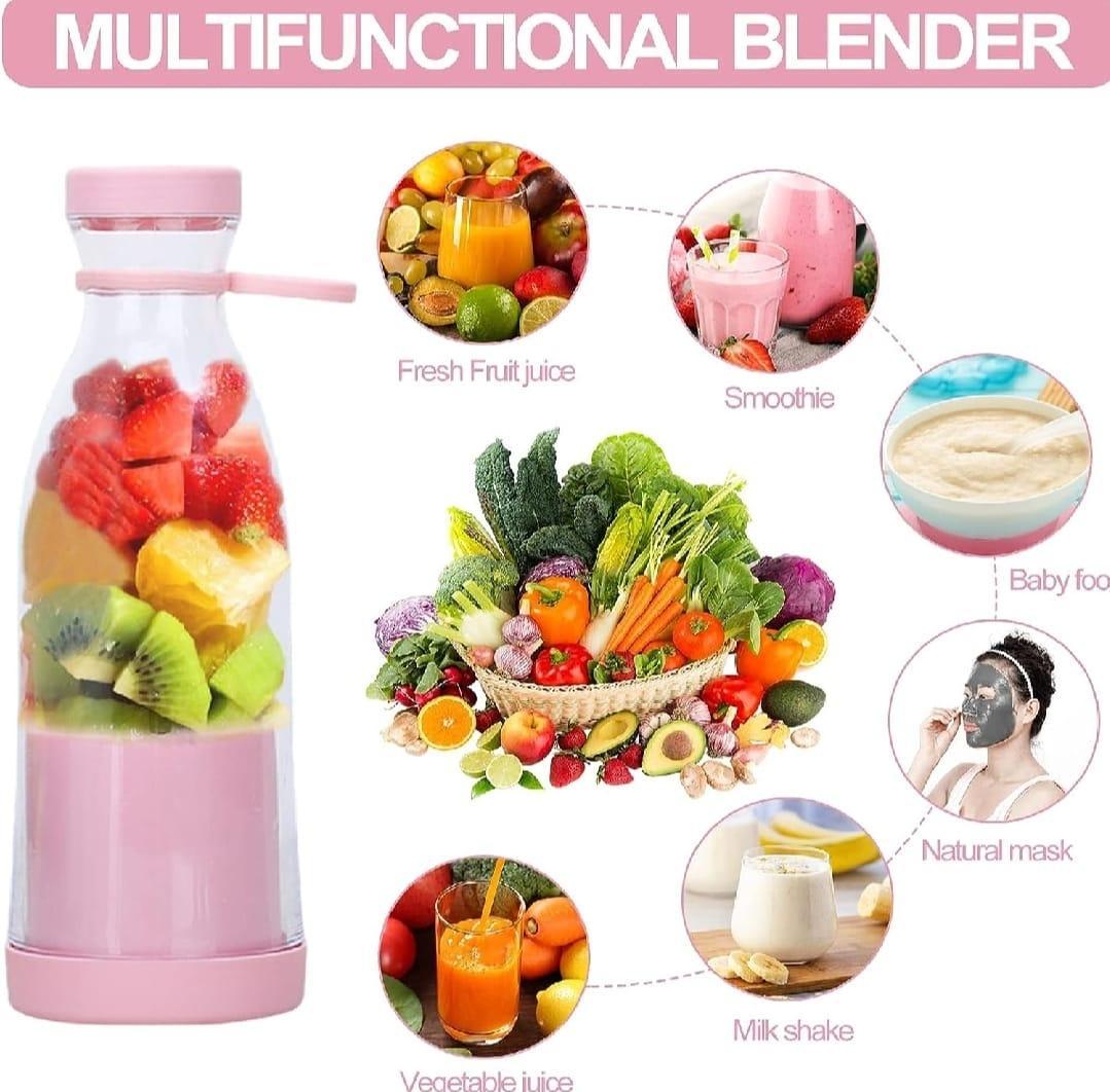 Portable & Rechargeable Electric juicer Blender