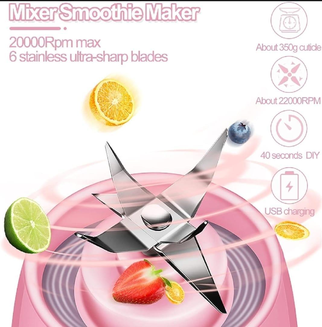 Portable & Rechargeable Electric juicer Blender