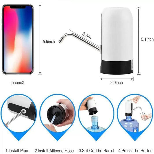 Portable & Rechargeable water dispensing