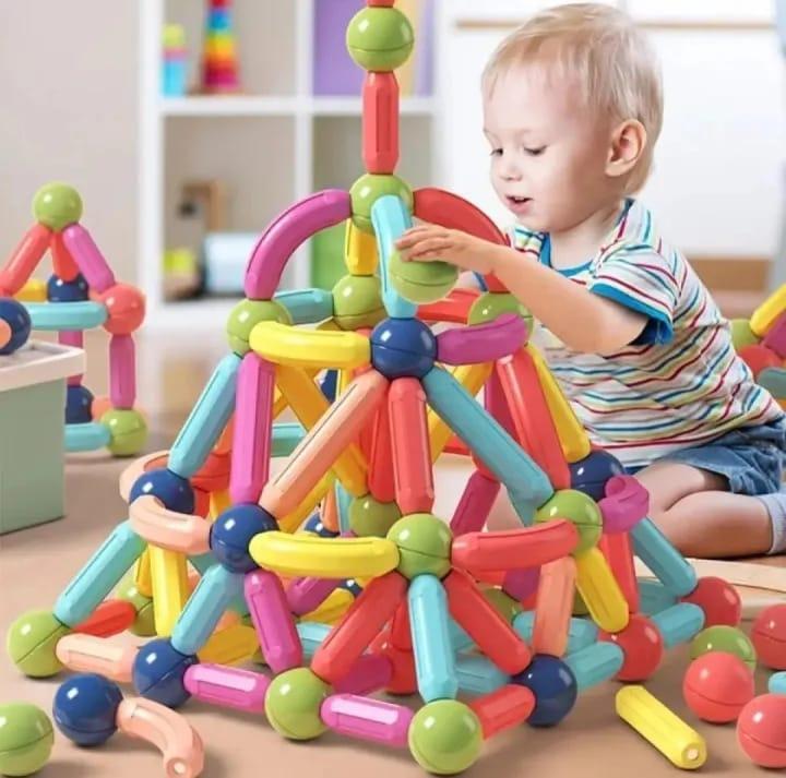 25pcs for Colorful plastic Magetic Blocks for Kids